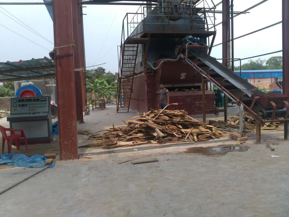 10ton Wood Fired Double Drum Boiler in Bangladesh