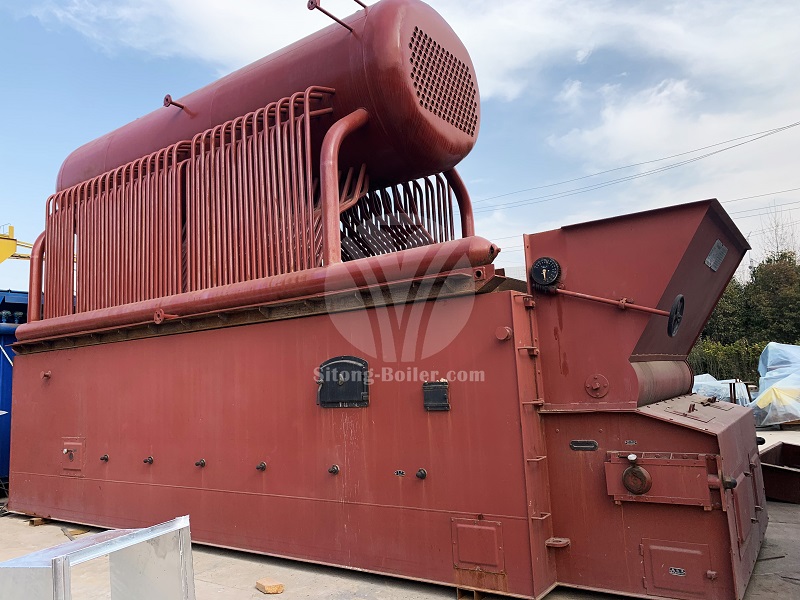 15 ton Biomass Fired Steam Boiler Used for Textile Industry in Dhaka, Bangladesh
