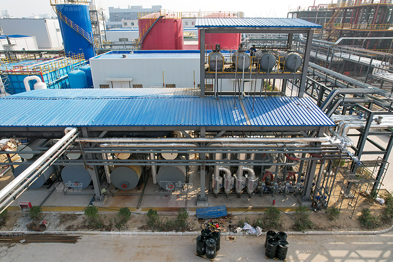 4 Sets of 2100kw Oil Fired Thermal Oil Heater Used for Production of a Chemical Factory in Kazakhsta