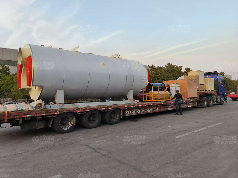 Trust from the Old Customer of an Edible Oil Refinery in Madagascar-- Another 8t of Oil Fired Boiler