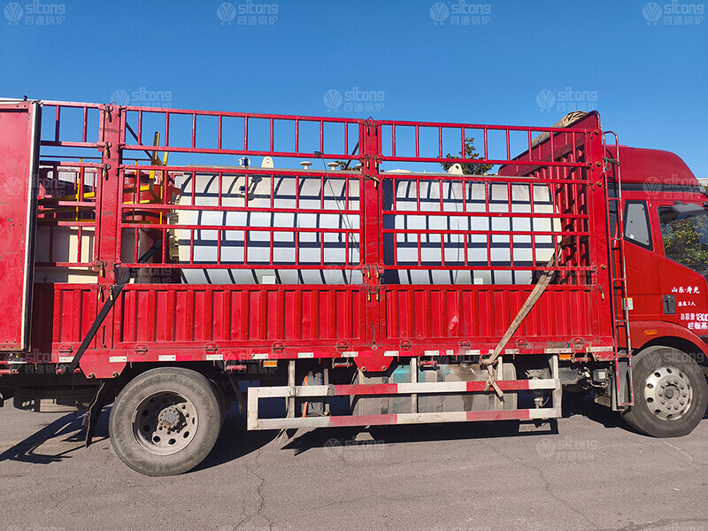 2 ton of Diesel Fired Steam Boiler Used for a Paper Factory in Indonesia