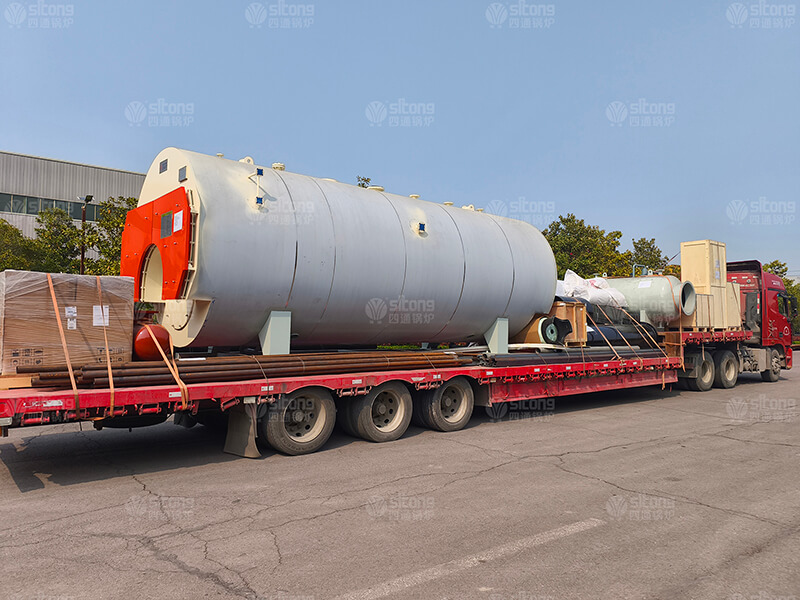 8 ton of Natural Gas Fired Steam Boiler Used for a Tyre Factory Shipped to the Bangladesh