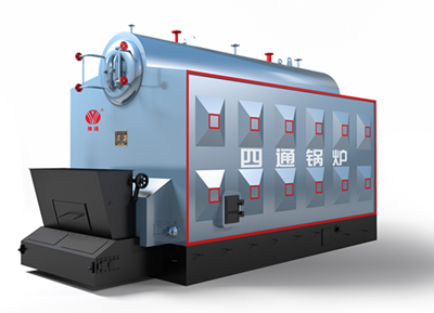 Textile mill boiler - SZL series coal/biomass fired water tube steam boiler